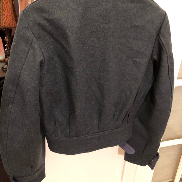Women’s Flyvapnet Military Gray/Bluish Wool Field Jacket Size Small - Picture 9 of 13